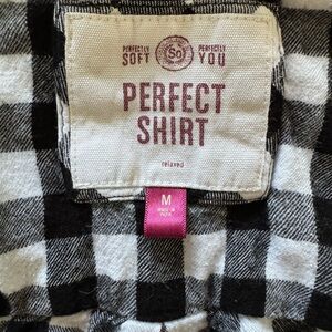 SO Plaid flannel shirt